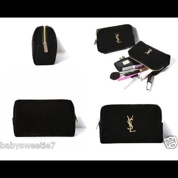 Ysl black velvet like material - Picture 2 of 5